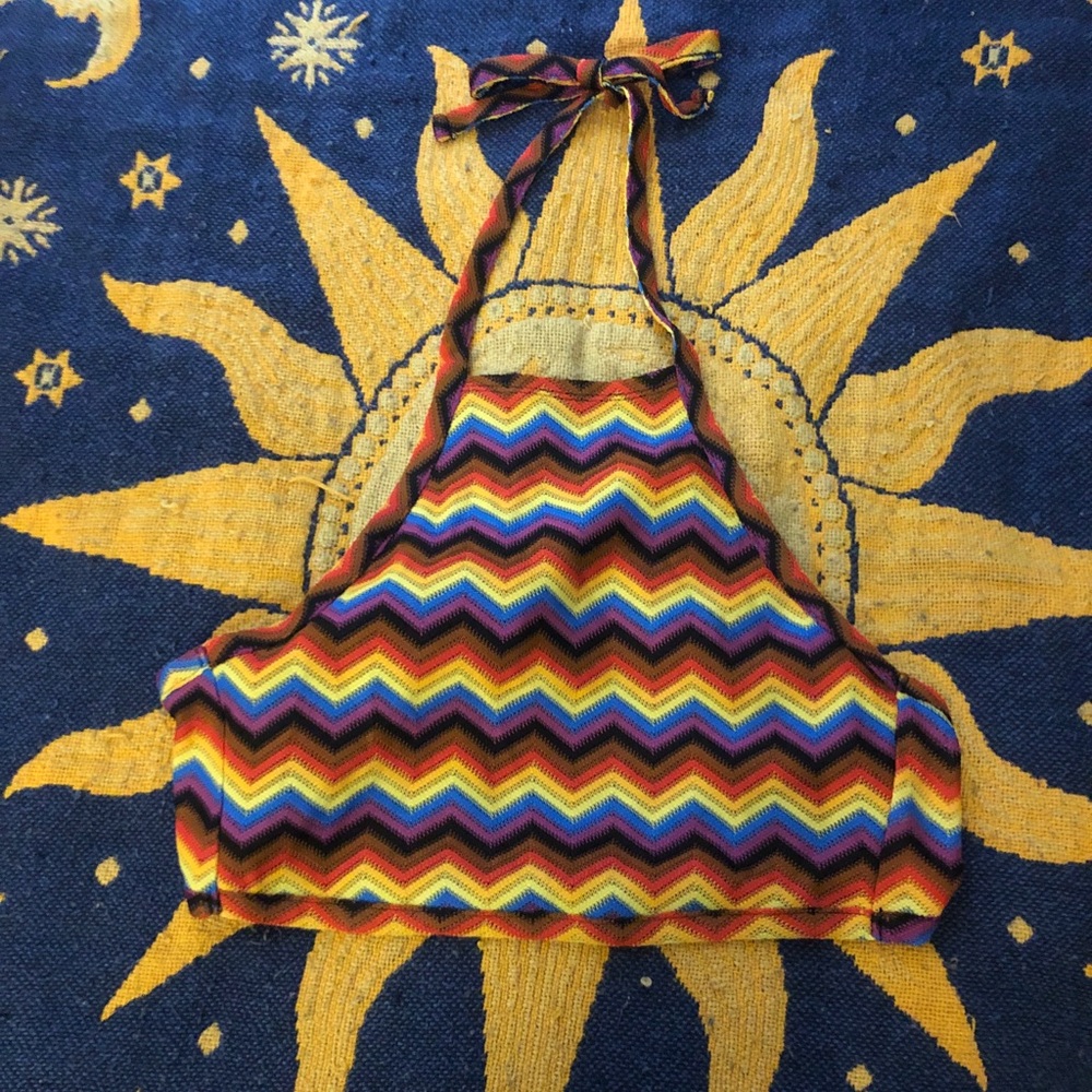 Rainbow Halter Top!